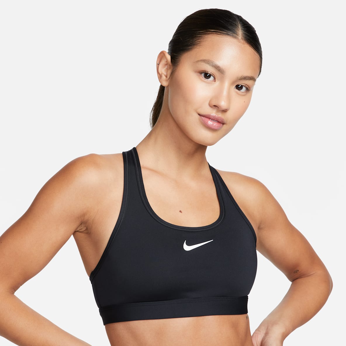 新品 NIKE ナイキ テニスウェア スポブラ トレーニングウェア レディースL NIKE ナイキ レディース スポーツブラ ウィメンズ スウッシュ